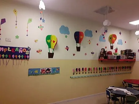 Sala decorada para el comienzo del ciclo